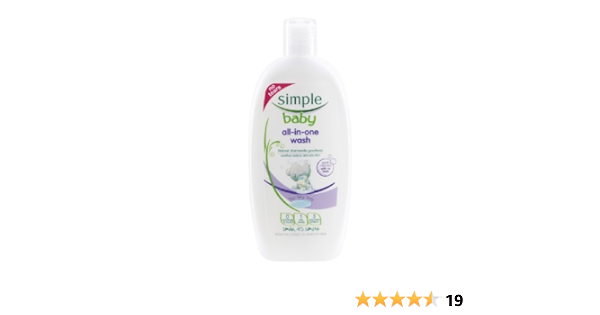 simple baby all in one wash