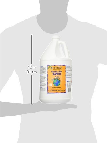 Earthbath Oatmeal and Aloe Concentrated Shampoo Vanilla & Almond, 1-Gallon