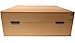 Locking Storage and Keepsake box with lid- Wooden Storage Box for Home - Treasure Box with compartments Natural Pine Wood Gift Boxes (Natural Wood)