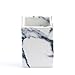 Tenmon PU Material Marble Design Makeup Brush Holder for Concealer Brush Eye Shadow Brush Angled Liner Brush Eyeliner Brush Blending Brush