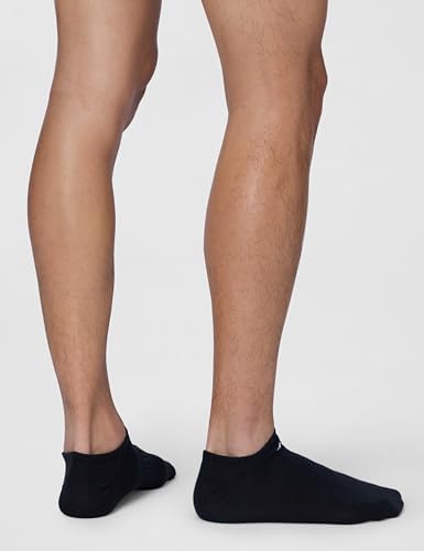 U nk Everyday LTWT NS Meias de 6 braços, Unissex Adulto, Preto/Branco, S
