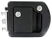 Trimark Entrance Door Lock, Black 060-1650