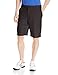 PGA TOUR Men's Expandable Flat Front Golf Short, Asphalt, 36