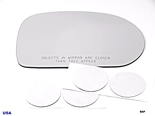 Fits 03-06 Inf G35 Sedan, Right Passenger Mirror Glass Lens with Adhesive, USA