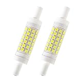 R7s LED Bulb, Opcove R7s LED Bulbs 78mm Dimmable, J78 50W Halogen Bulb Equivalent Daylight 6000K, AC 120V J Type LED Light Bulbs for Double Ended Floodlight (2 Packs)