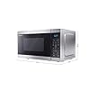 SHARP YC-MS02U-S 800W Solo Digital Touch Microwave Oven with 20 L Capacity, 11 Power Levels & 8 Cooking Programmes…