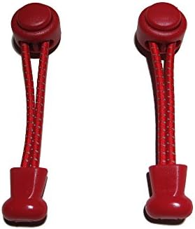 3M Reflective Safety Elastic No Tie Shoelaces (Red)