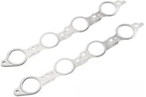 CERTIFIED AUTOMOTIVE EXPERTS CAE – MLS Exhaust Gasket Set Compatible with LS Engines Fits LS1 LS2 LS3 LS6 (Plus Many More) 4.8L 5.3L 5.7L 6.0L 6.2L Replaces GM 12617944 Manifold Header Gaskets for LS Swaps | No Bolts Included