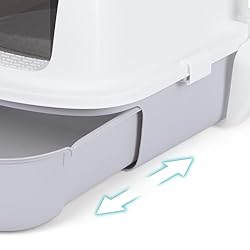 Cat Litter Box Enclosure, Sifting Cat Litter Tray