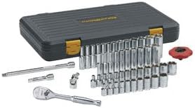 KDT80300P GearWrench 80300P 51 Pc. "1/4""" Drive 120XP„ SAE/Metric 67hk33ctx 6 Point Standard &amp; Deep Socket Set iopiol 740a58rp likvn 120 d5hd2dzagez Position, 3° ratcheting