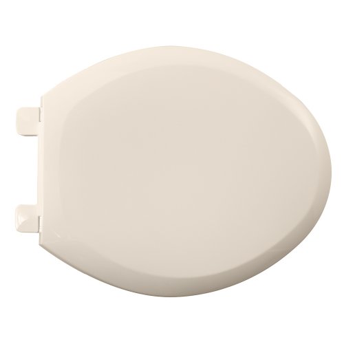 American Standard 5350.110.222 Cadet-3 Elongated Slow Close Toilet Seat with EverClean Surface, Linen