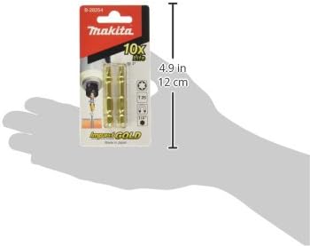 Makita B-28254 Impact Gold Torsion Bits, 50mm, Multi-colour, T25 - Image 4
