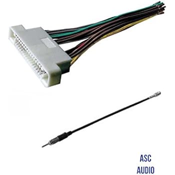 Amazon.com: ASC Audio Car Stereo Radio Wire Harness and ... 2003 pontiac bonneville wiring harness 