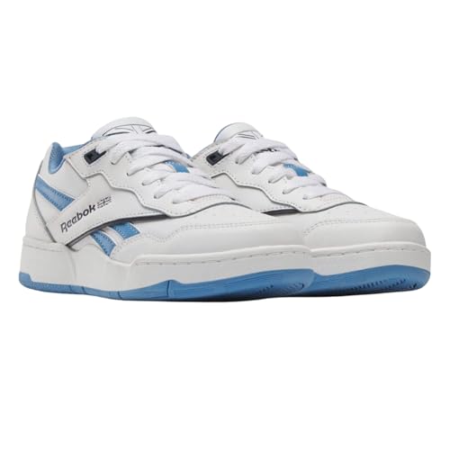 Reebok BB 4000 II, Zapatos DE Baloncesto Unisex niños, Blanco Essentialblue Vectornavy, 27.5 EU