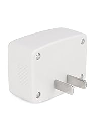 URBEST Enchufe plano de EE. UU. Enchufe de CA 80 300V Panel de voltaje Línea de tensión Test de prueba Monitor de medidor CA 110V 220V Voltímetro digital de LCD para enchufes domésticos en tomacorriente para medir voltaje