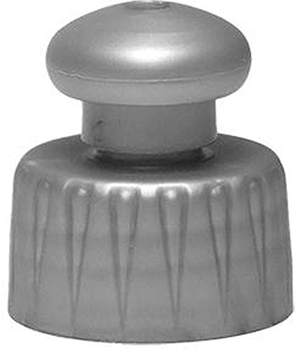 2 Pack Refillable 16 Ounce HDPE Squeeze Bottles With Push/Pull Button Top Dispenser Caps-Great For Lotions, Shampoos, Conditioners and Massage Oils From Earth's Essentials