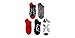 Hello Kitty Women's 5 Pack No Show Socks, Assorted Neutral, 9-11
