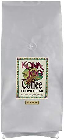Kona Joe Gourmet Coffee Blend, Medium Roast Ground Coffee (5 lbs)