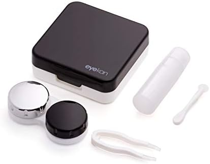 Mini Reflective Cover Contact Eye Pupil Lens Case Travel Kit Mirror Container Holder