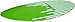 Fedmax Skimboard with High Gloss Coat | Green, 30