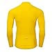Bpbtti Men’s SS & LS Bike Biking Shirt Solid Color Cycling Jersey-Light Weight and Breathable (09Gold Yellow, X-Large)thumb 2