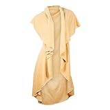 Demdaco Women's City Wrap Multi-Use Wrap Scarf Sweater, Oatmeal