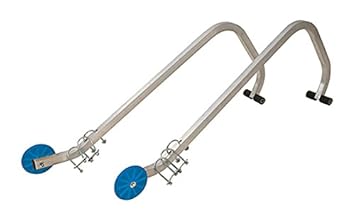 Silverline 336094 Firsthaken mit Zubehör, silber