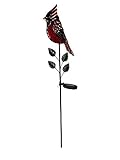 Moonrays 96371 Solar Garden Cardinal Stake Light, red
