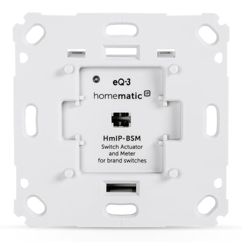 Homematic IP Schalt-Mess-Aktor für Markenschalter
