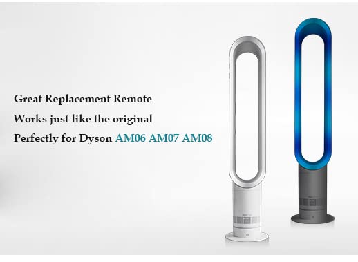 Replacement Remote Control Compatible for Dyson Cool Fan AM06 AM07 AM08 ONLY