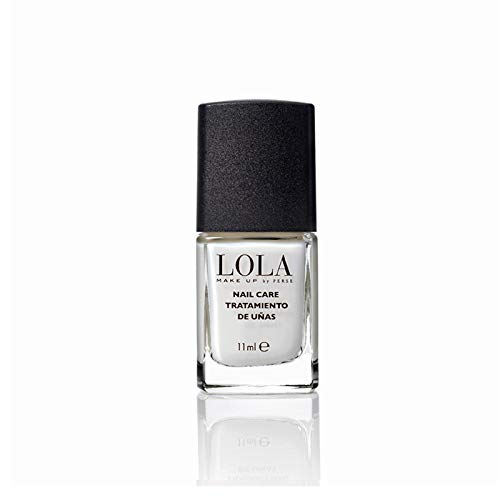 Lola Make-Up #10 Free Formula Nail Strengthener Contains Aldehyde Complex To Harden Keratin With A Quick Dry High Gloss Finish, Vegan,