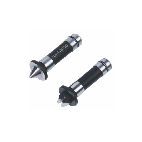 INSIZE 7385-T103B Measuring tips for Internal Screw thread Micrometre, L=5 mm, 60 Degree angle, supplied in pairs, 0.5 mm/0.6 mm