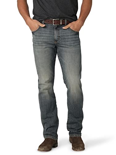 Wrangler Retro Slim Fit Straight Leg Jean, Dark Knight Stretch, 29W x 32L