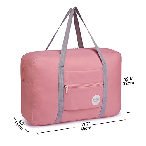 WANDF Foldable Travel Duffel Bag for Spirit Airlines Carry on Bag