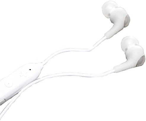 JVC Gumy Plus Wireless Bluetooth In Ear Headphones Earphones with Bass Boost, Comfortable Earbuds and Built In Mic and Remote for Call Handling, White