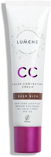 Lumene CC Cream Color Correcting Cream Foundation SPF 20 Medium Deep Rich 30 ml