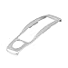 TOMALL Silver Middle Cover for Key Replacement Case Cayenne Panamera Macan 911