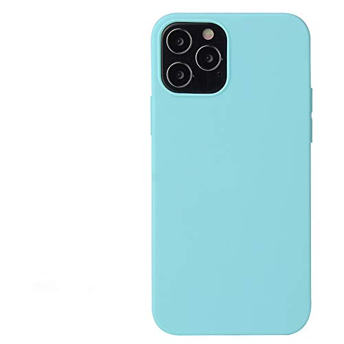 Lobwerk Case for Apple iPhone 12 Pro 6.1 Inch Ultra Thin TPU Cover Ultra Slim Light Blue
