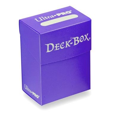 Ultra PRO Standard Deck Box, 80-Count, Purple