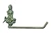 Hampton Nautical Antique Bronze Cast Iron Mermaid Toilet Paper Holder 10