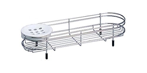 Belca ステンレス バスカウンター 1段 幅40.8×奥行12.4×高さ8cm バス収納 FS-509商品画像