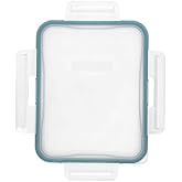 Snapware 7211R Total Solutions Plastic Lid with Green Gasket - Made in USA | BPA-Free Plastic | Flexible Silicone Ring | Refrigerator Freezer Safe | Spill-Reducing Closure | Snap-on Fit
