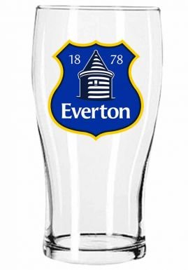 Everton FC Crest Pint Glass