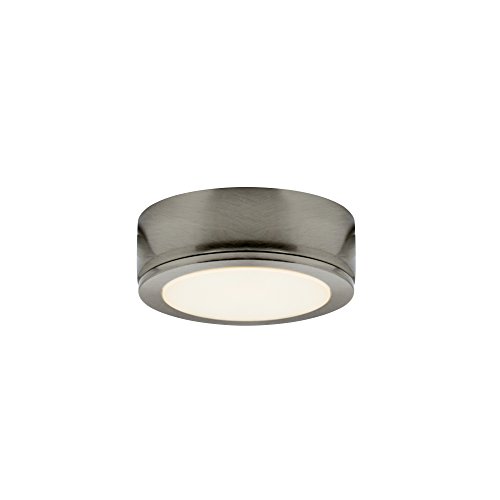 DALS Lighting 6001-SN 2.75" Power LED Under Cabinet Puck Light, Satin Nickel DALS Lighting 6001-SN 2.75" Power LED Under Cabinet Puck Light, Satin Nickel