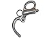 Five Oceans Fixed Bail Snap Shackles, 2-5/8 inches FO-442
