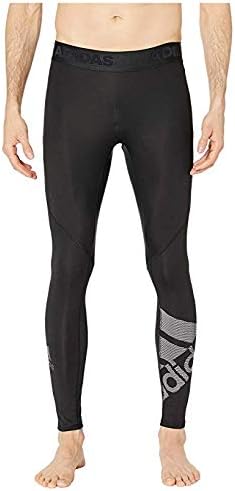 adidas alphaskin leggings in black