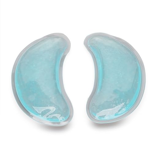 Under Eye Pads,Cooling Gel Eye Reusable Cold Eye for Puffy Eyes, Gel Ice Pack Cooling Eye Pads and Under Eye Patches for Redness and Eye Relax