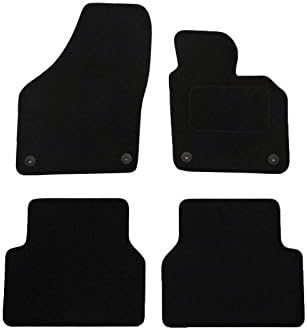 Tailored Black Carpet 4 Piece Floor Mats