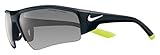 Nike EV0864-017 Skylon Ace XV Pro P Sunglasses (One Size), Matte Black/White, Grey Polarized Lens