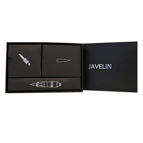 Javelin Tattoo Pen & Permanent makeup Rotary Machine Cartridge Liner Shader (Smooth Silver) - Thumbnail 5